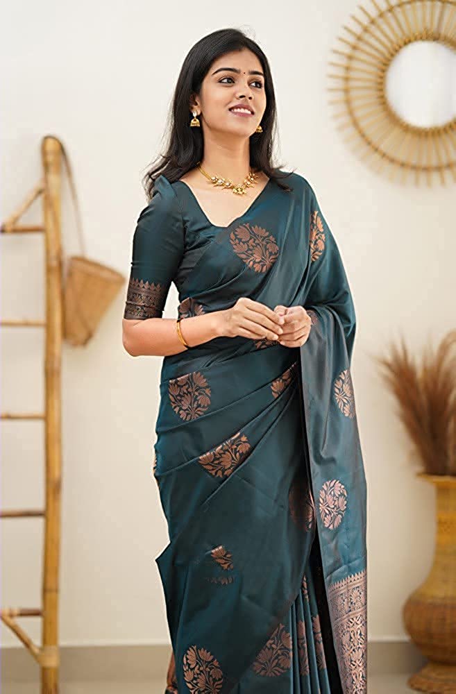 Mf 71 Soft Lichi Silk Designer Saree Catalog